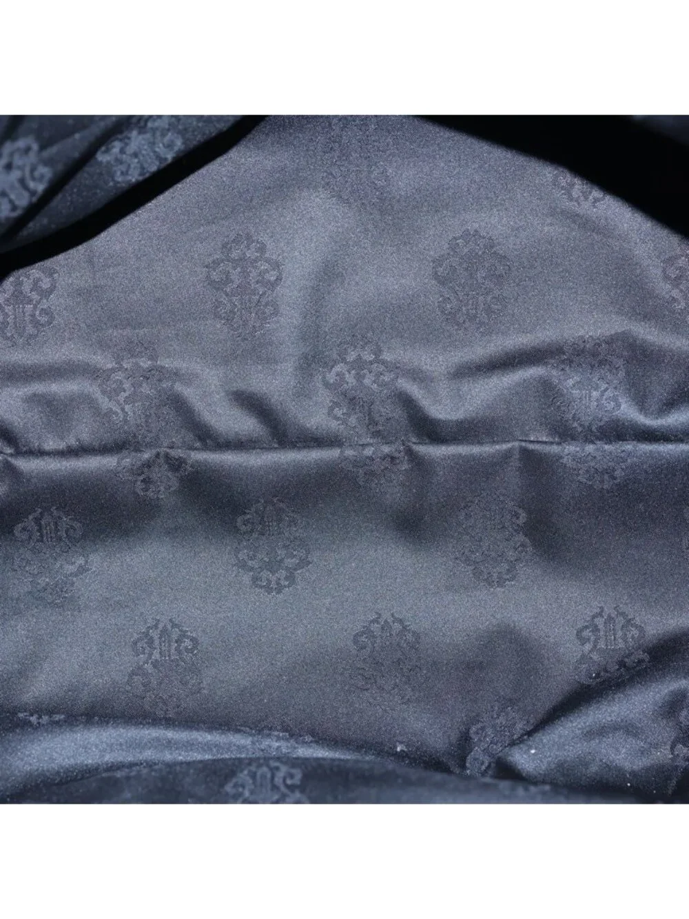 Chrome Hearts FS Tote Leather Black with Cross Patch